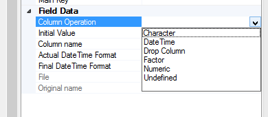 Select column operations on CSV columns