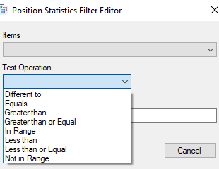 Operator selection