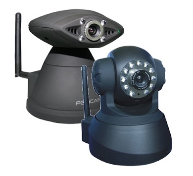 Robotic IP cameras