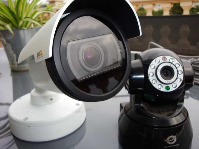 IP cameras